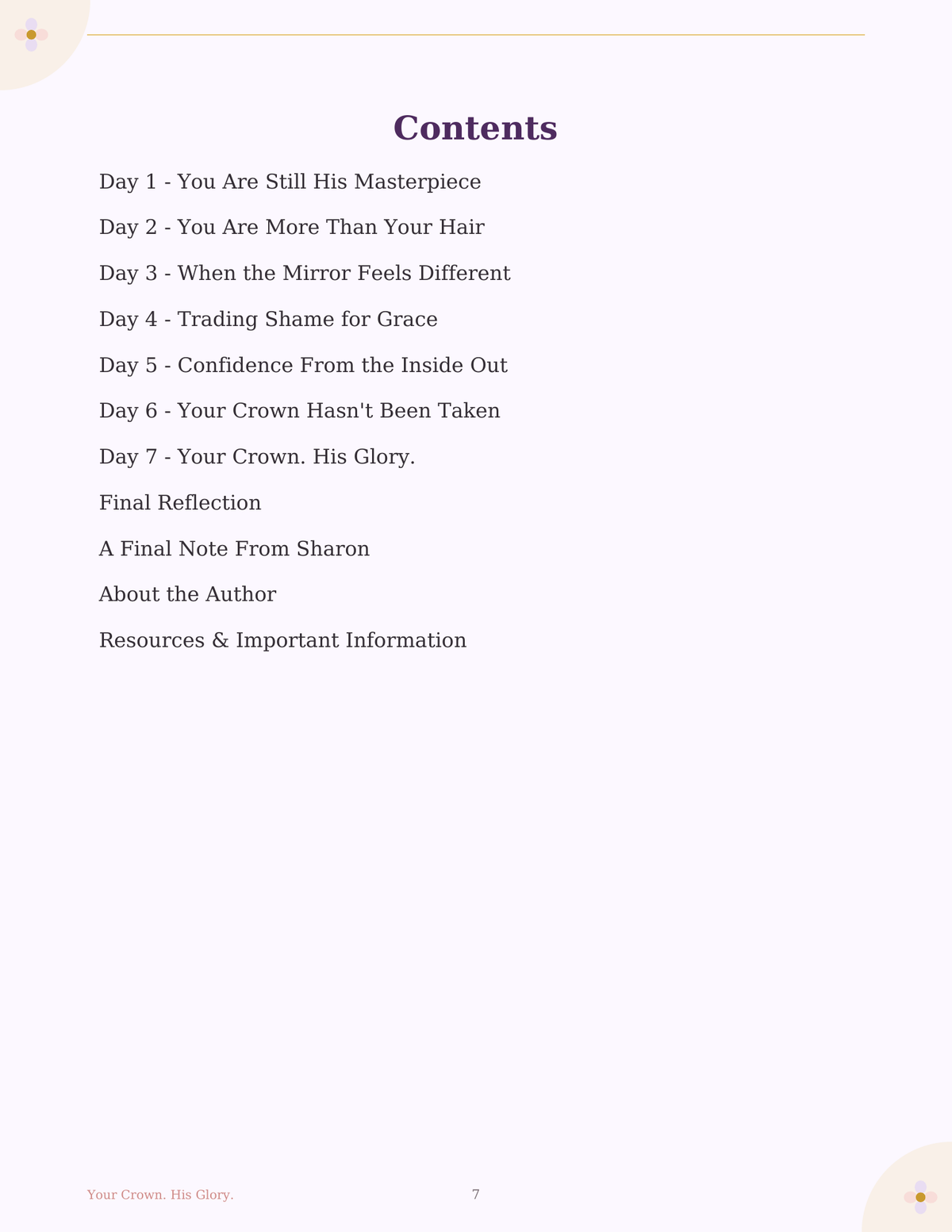 Your Crown. His Glory. 7-Day Devotional E-Book