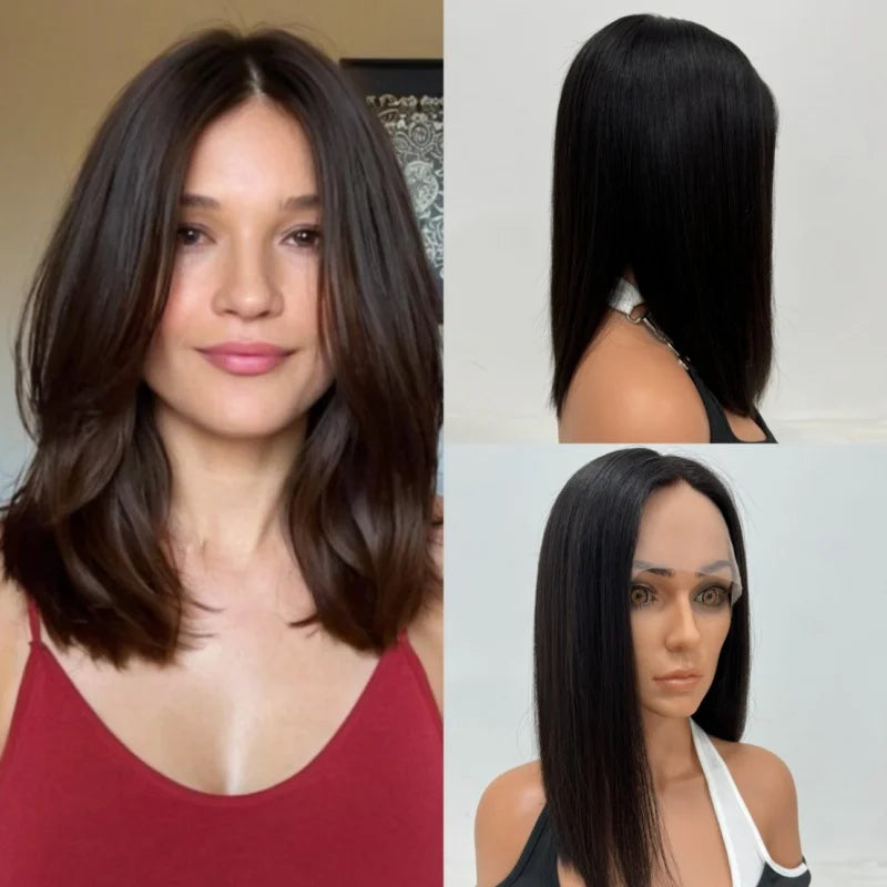 Silicone Anti-slip Lace Top European Hair Medical Wig