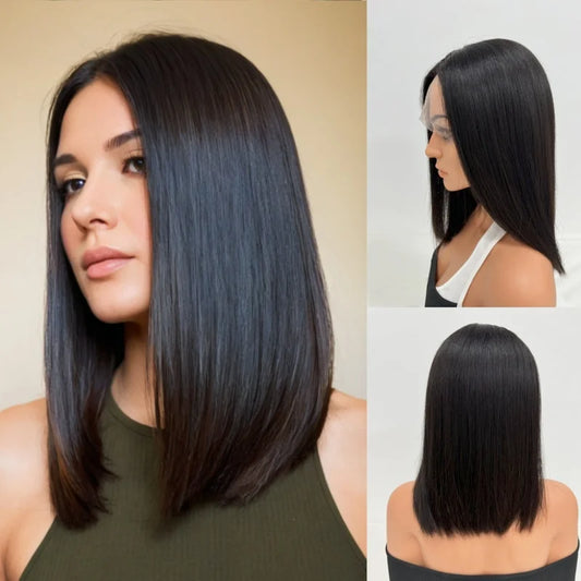 Silicone Anti-slip Lace Top European Hair Medical Wig