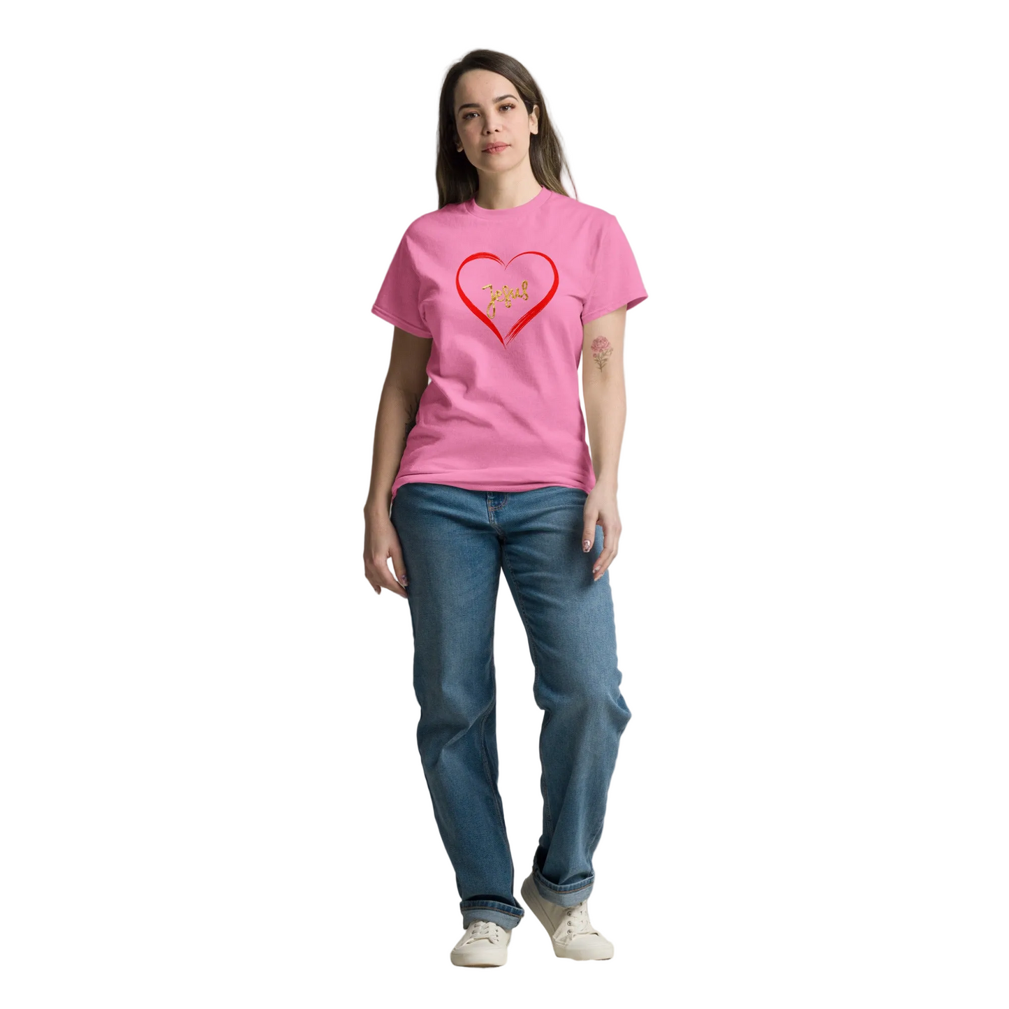 Jesus at the Center Inspirational Unisex Tee